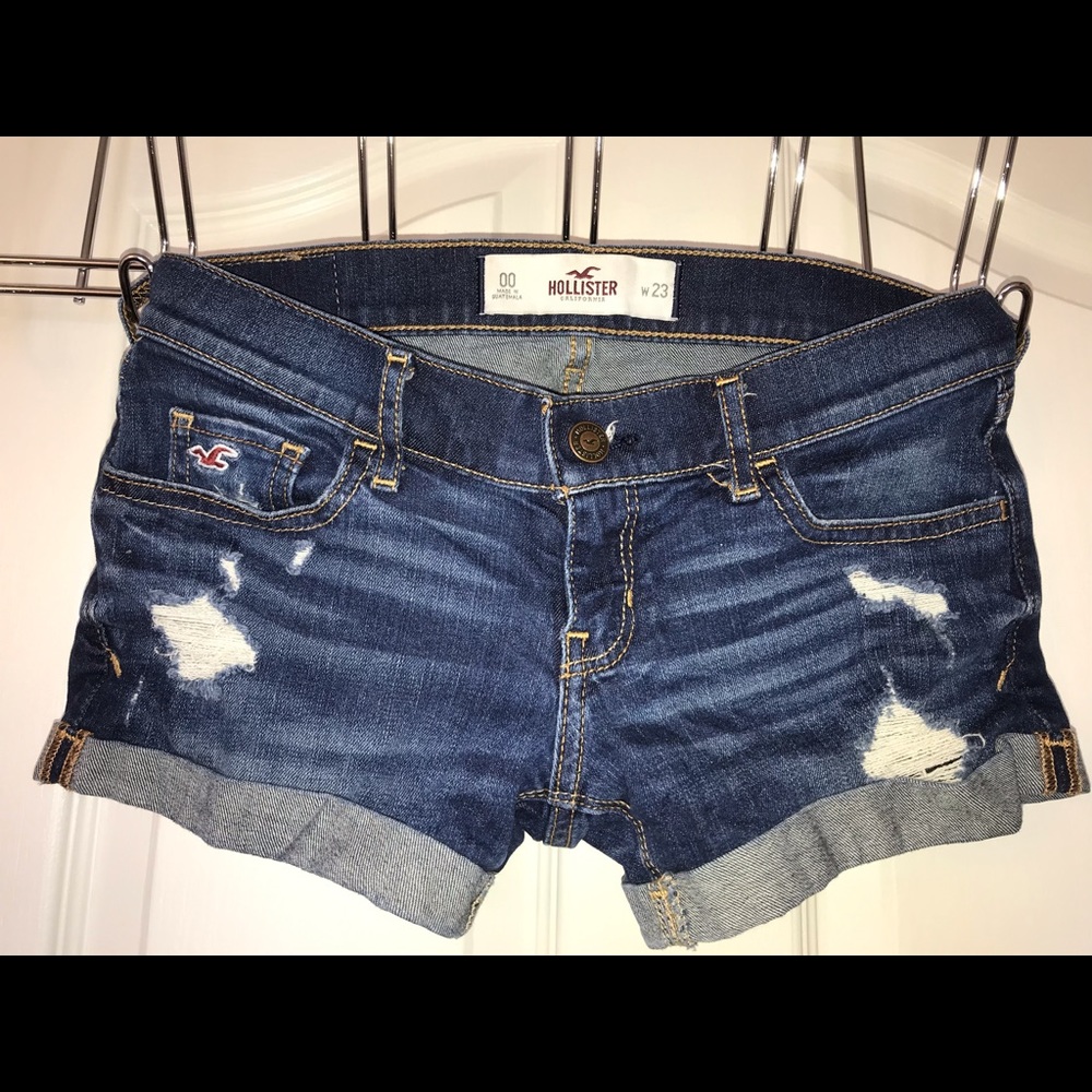 Hollister denim shorts